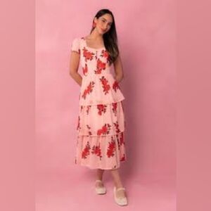 Ivy City Co Roses Are Red Dress
